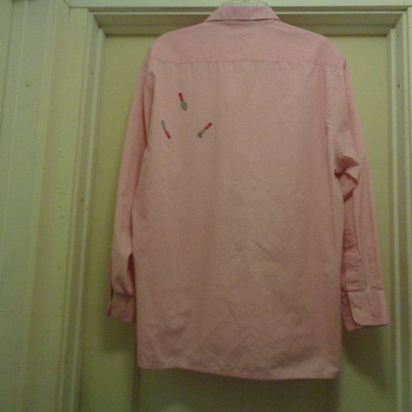 COUNTRYCORE FARMCORE COTTAGE GARDEN CANDYSTRIPES APPLIQUES SHIRT MILI DE… - Picture 2 of 4